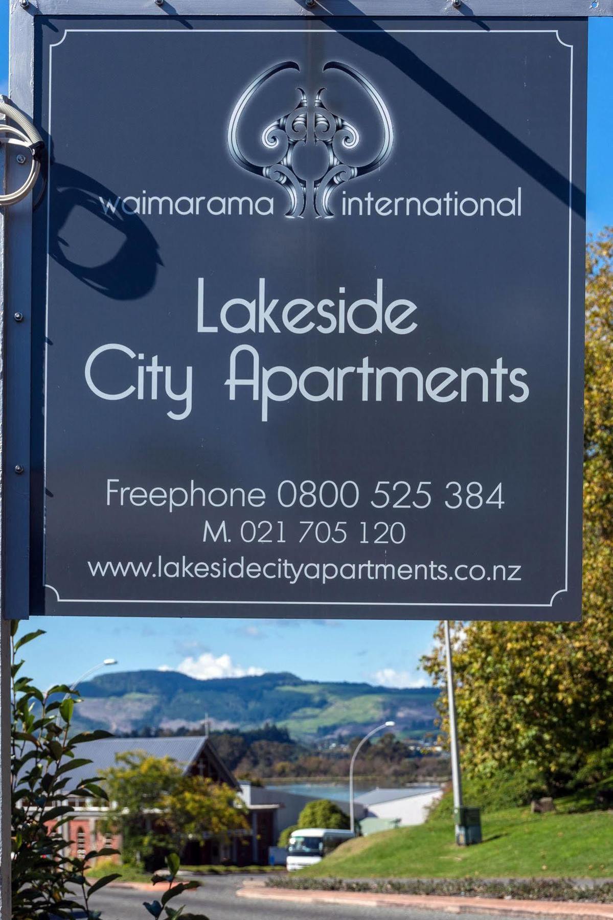 Lakeside City Apartments - Penthouse And Studio Rotorua Exterior foto